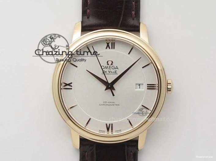 0410 Elegant Globemaster Master Chronometer SS V6F Best Edition Black Dial On Black Leather Strap A 8268